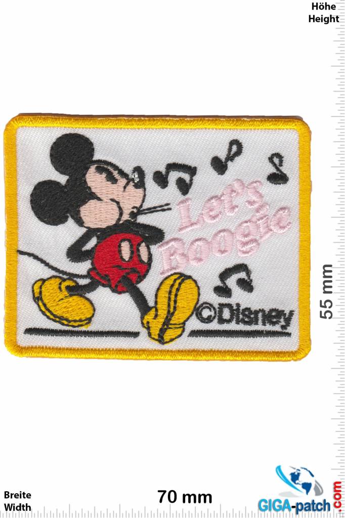 Mickey Mouse - Patch - Back Patches - Patch Keychains Stickers