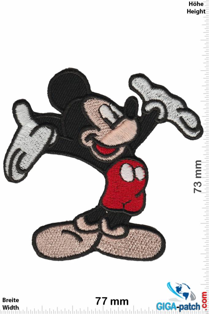 Mickey Mouse - Patch - Back Patches