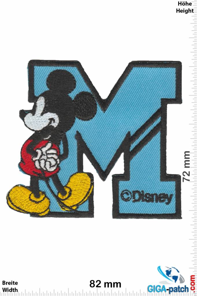 Mickey Mouse - Patch - Back Patches