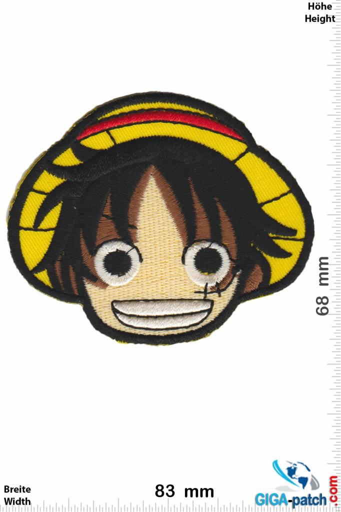 Manga Monkey D. Ruffy - Head - Manga - One Piece