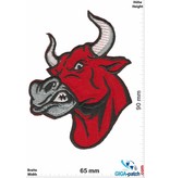 Bulldog Angry Bull red - Red Bull