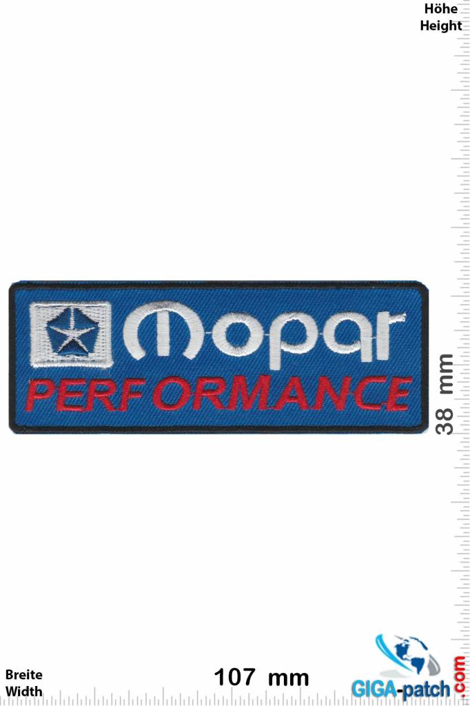 Mopar MOPAR - Performance - blue - Chrysler