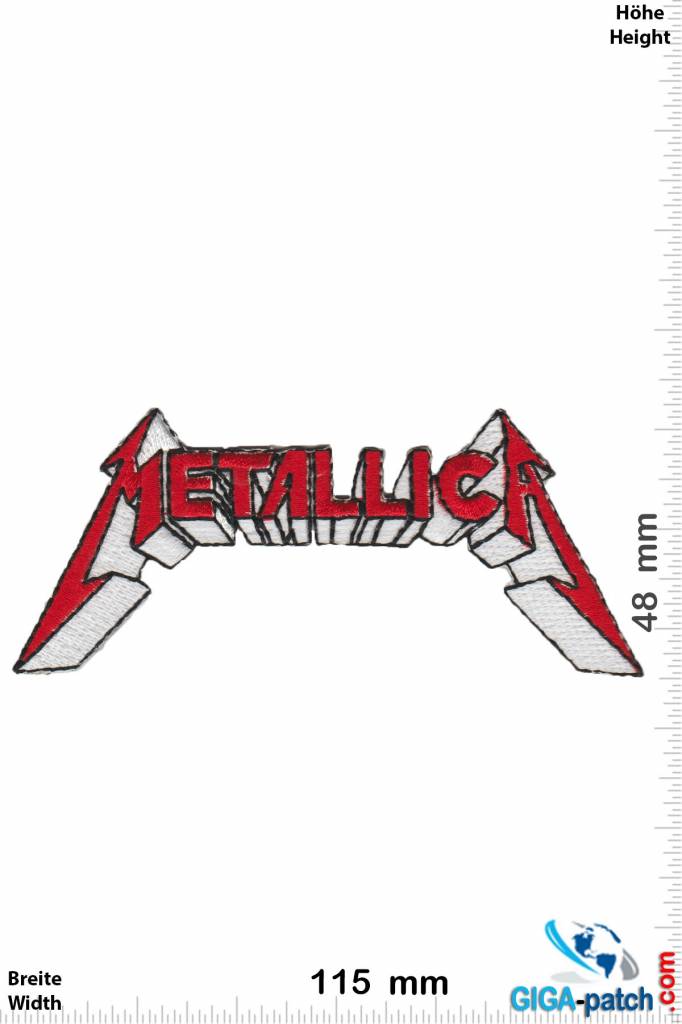 Metallica Metallica - red silver