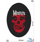 Misfit Misfits - Skull - red