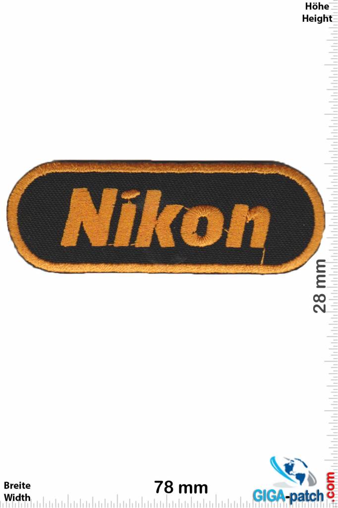 Nikon Nikon - black / gold - small