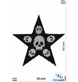 Totenkopf Skull -Star