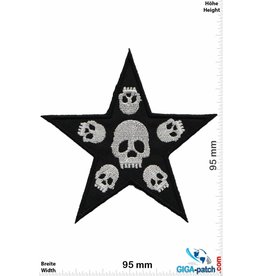 Totenkopf Skull -Star