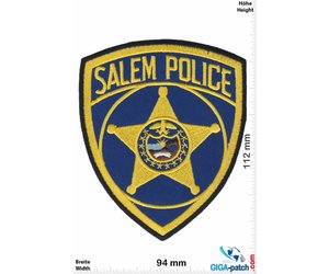 SALEM POLICE PATCH OFFICIAL (ASSORTED)