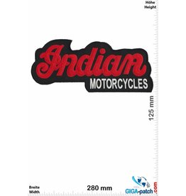Indian Indian Motorcycles  - Schrift- 28 cm