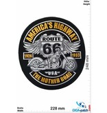 Route 66 America's Highway - Route 66- The Mother Road - 25 cm