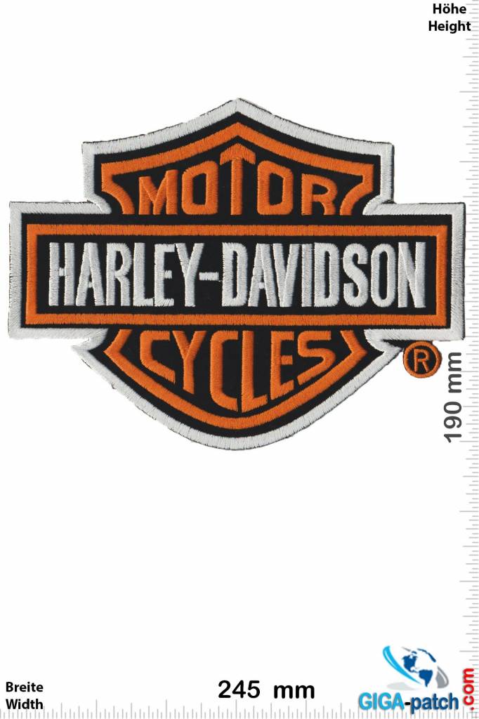 Harley Davidson Harley Davidson Motor - Logo - 25 cm -BIG