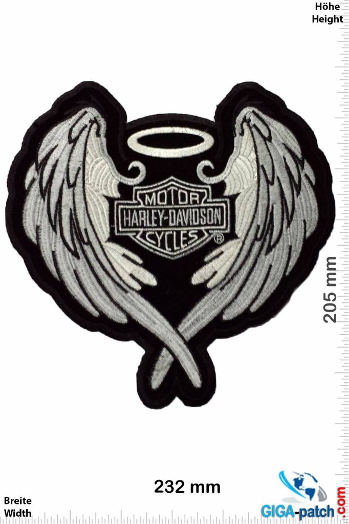 Harley Davidson Harley Davidson Motor -Angel Wings- 24 cm -BIG