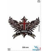 Biker Good Speed you  30 cm - BIG