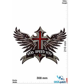 Biker Good Speed you  30 cm - BIG