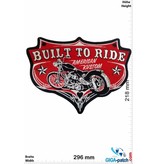 Biker Built  to Ride - American Kustom -   30 cm - BIG