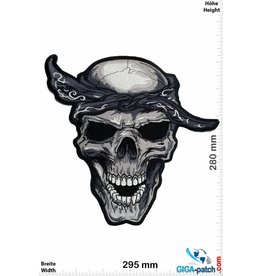 Biker Biker - Skull -   30 cm - BIG