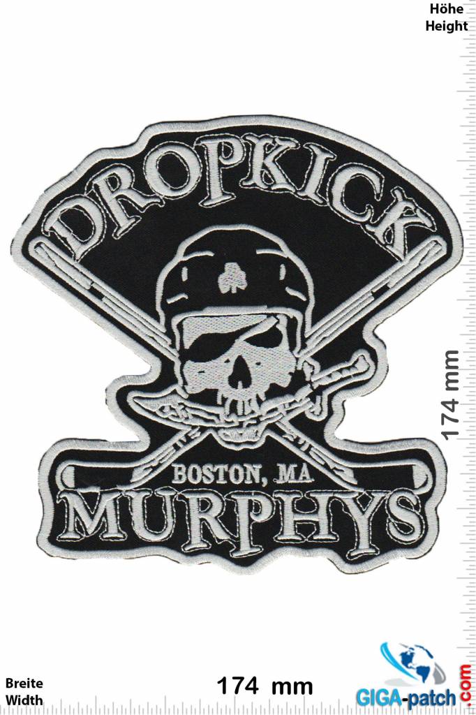 Dropkick Murphys  Dropkick Murphys - Boston - band  - 18 cm - BIG
