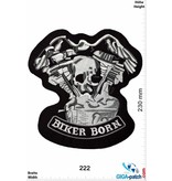 Biker Biker Born - Skull Motor -  23 cm - BIG