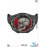 Biker Irokese- Skull -  25 cm - BIG