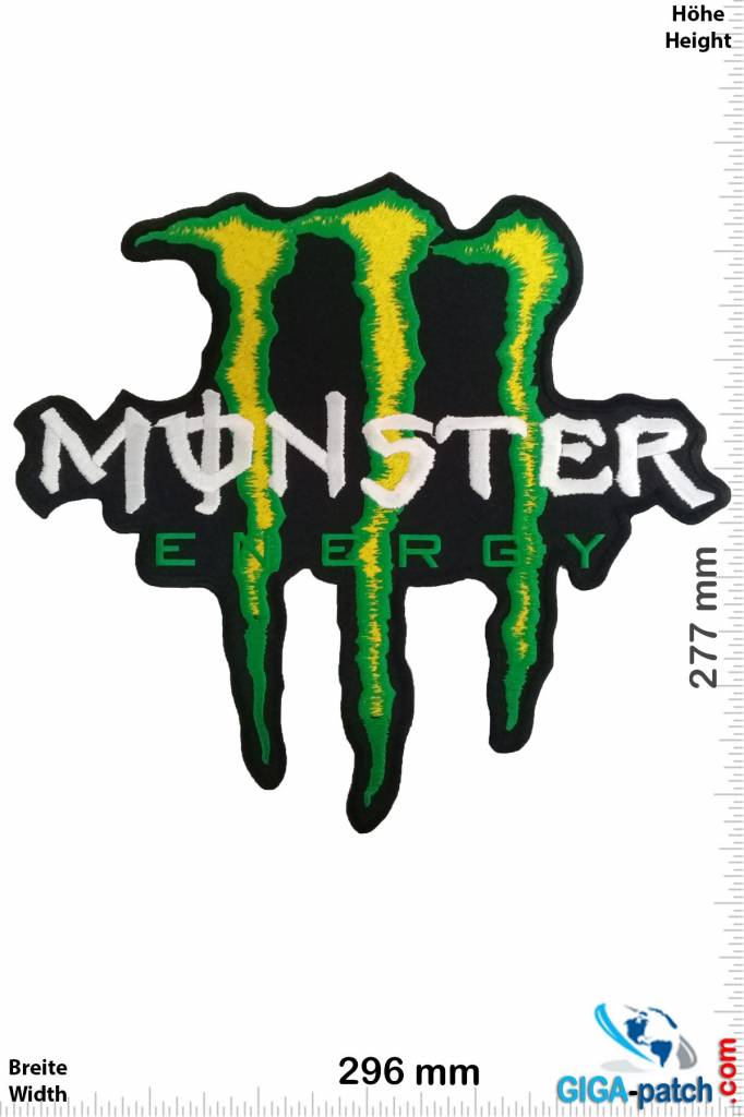 Monster Energy - Patch - Aufnäher - Aufnäher Shop / Patch - Shop