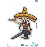 Bandidos Bandidos - Bandit - Mexicans-  23 cm - BIG