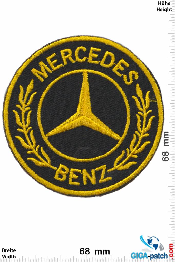 Mercedes Benz Mercedes  - gold - round