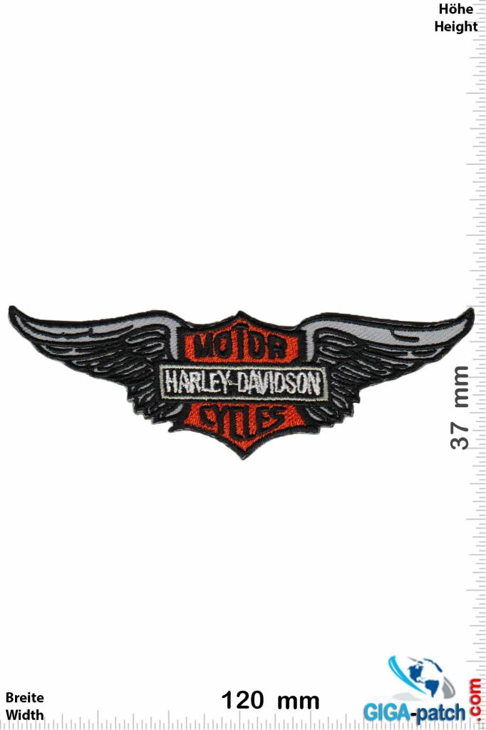 Harley Davidson - Patch - Back Patches - Patch Keychains Stickers - giga- patch.com - Biggest Patch Shop worldwide