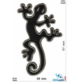 Geko Geko -Salamander - black - darksilver