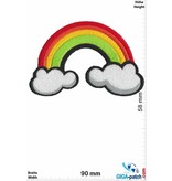 Rainbow   Regenbogen - Rainbow - Clouds