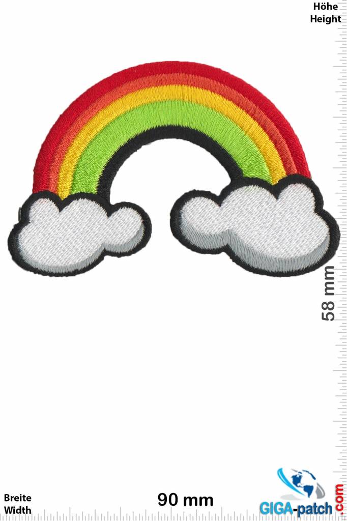 Rainbow   Regenbogen - Rainbow - Clouds