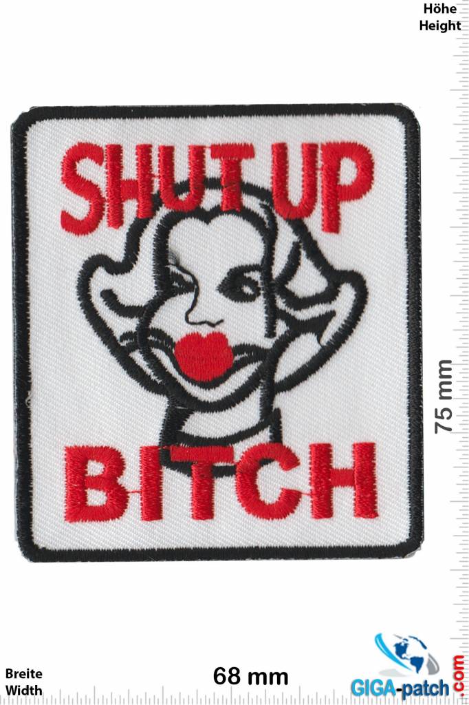 Bitch - Patches - Patch arrière - Patch Porte-clés Autocollants