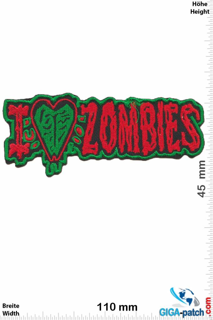 Zombie I love Zombie - red