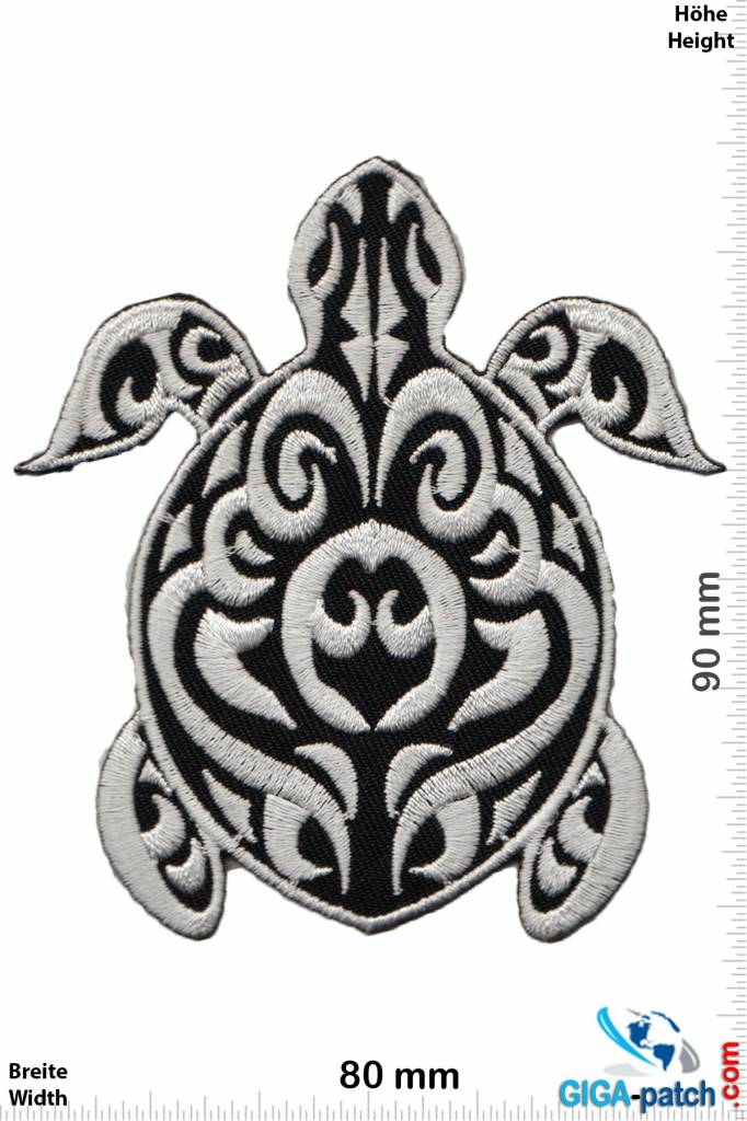 Oldschool Turtle - Tiki - silver