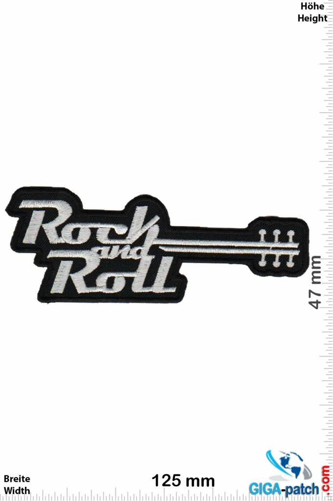 Rock n Roll Rock n Roll -  silver Guitar