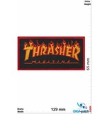 Thrasher Thrasher Magazine -  red Flame - Skater - HQ