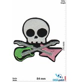 Guitar Skull - Guitar - Totenkopf