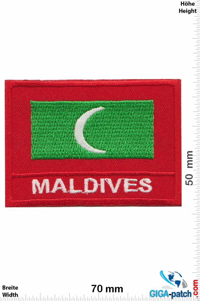 Maldives Flagge - Malediven - Maldives