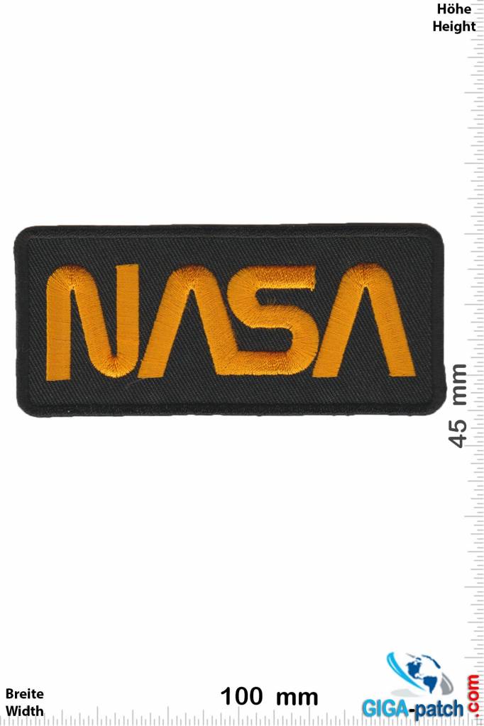 Nasa NASA - schwarz gold