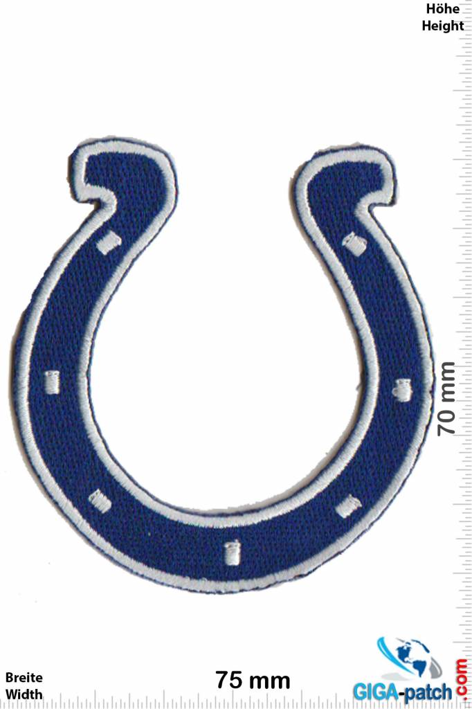 Indianapolis Colts - Patch - Back Patches - Patch Keychains Stickers -   - Biggest Patch Shop worldwide