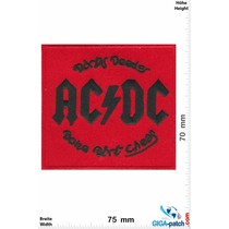 AC DC ACDC  - red  - AC/DC - Dirty Deeds Done Dirt Cheap