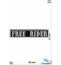 Sprüche, Claims Free Rider