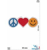 Frieden Peace - Love - Smile