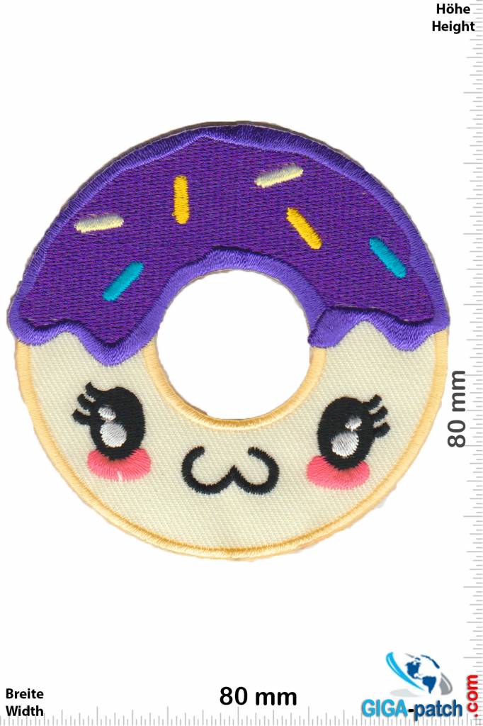 Donut Donut - Face - Purple