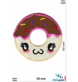 Donut Donut - Face - brown