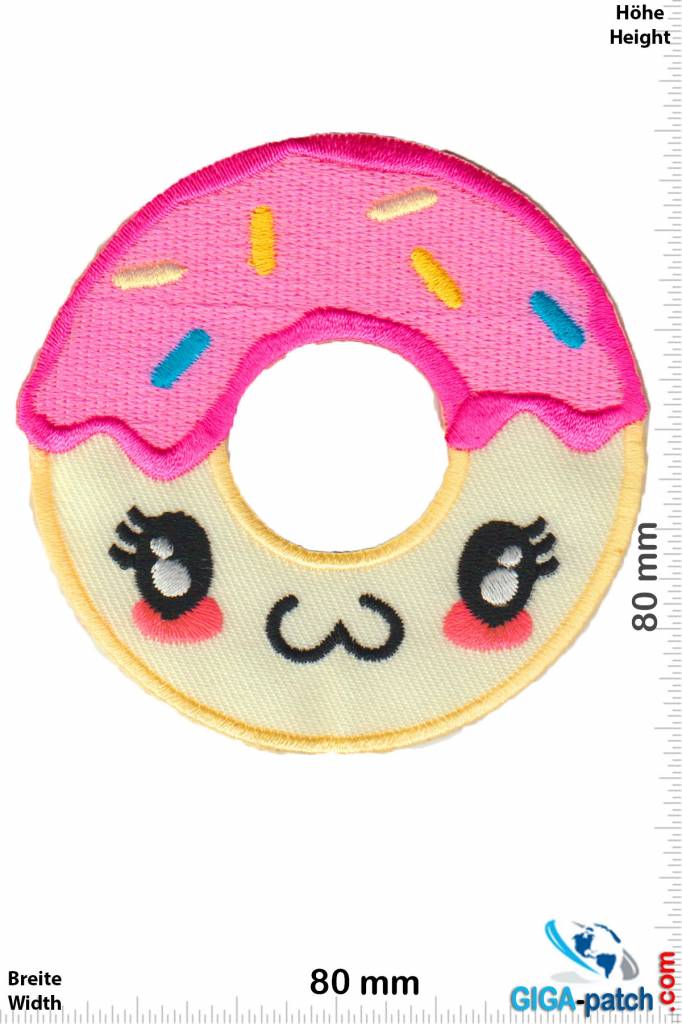 Donut Donut - Face - Pink