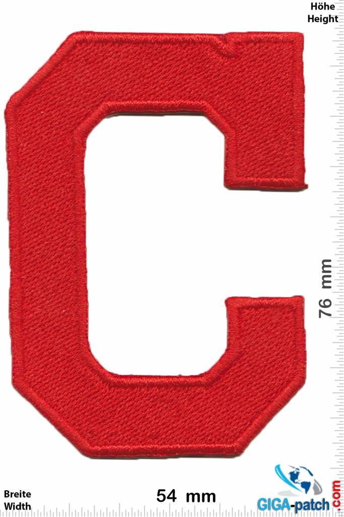 Cleveland Indians - Patch - Back Patches - Patch Keychains