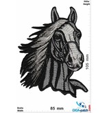 Pferd Horsehead - Horse - grey - BIG