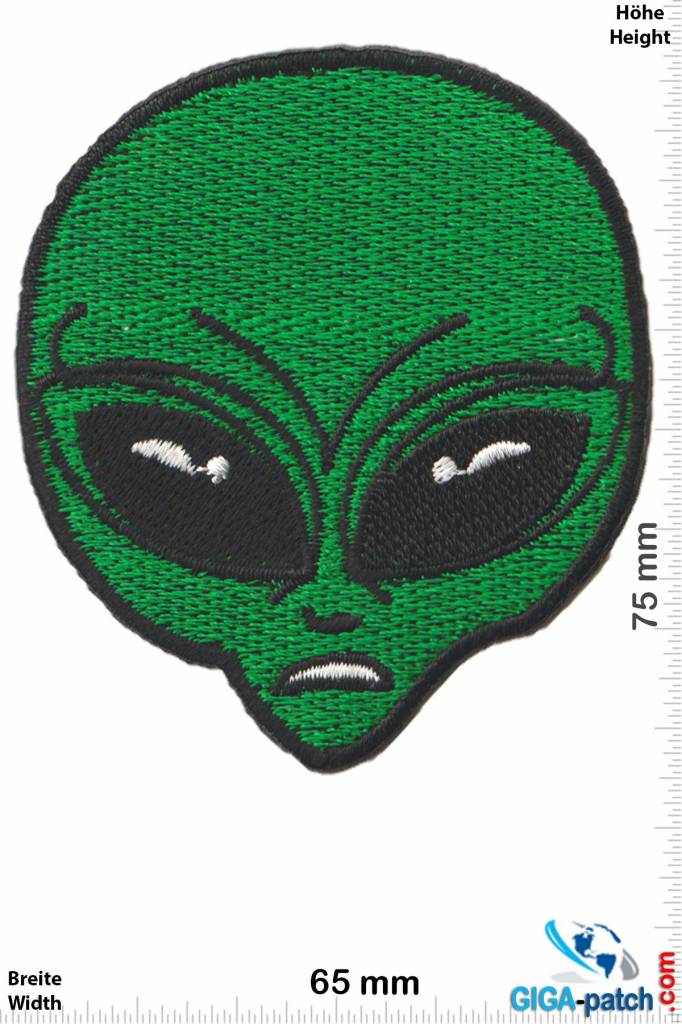 Alien Alien Head- green
