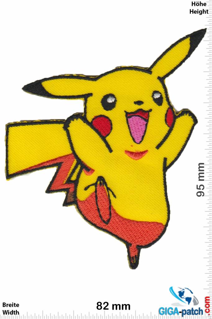 Pikachu  Pikachu - Pokémon - happy