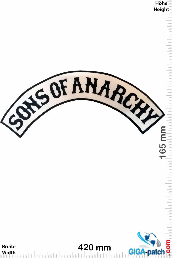 Sons of Anarchy  Sons of Anarchy - curve -  42 cm